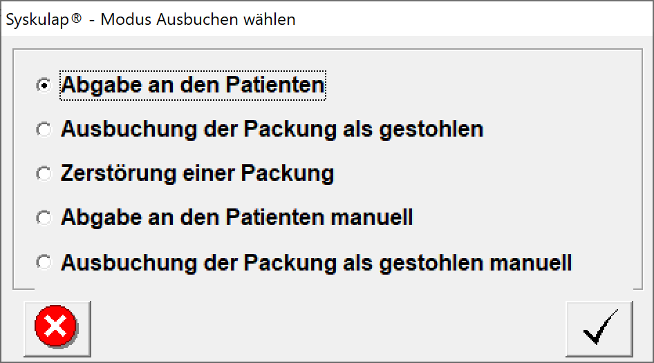 SecurePharm Manuell Grund